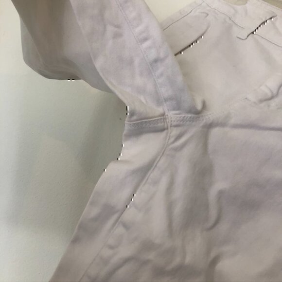 NYDJ NOT YOUR DAUGHTERS Solid White Cropped Crop Ankle Skinny Jeans 4 STAINS - Picture 6 of 11